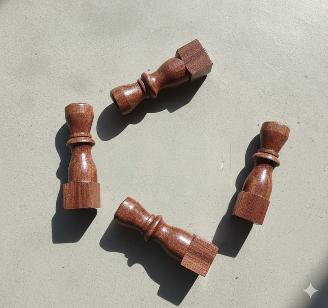 WhatsApp Image 2025-12-16 at 22.41.31_fbc45968 Chowki Teak Legs Set Of 4pcs - 4inch height Legs - Image 1